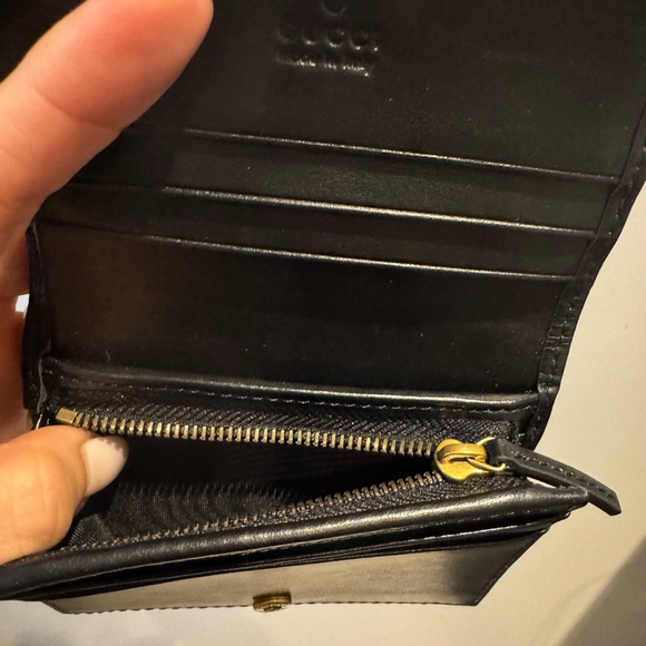 Gucci Black Marmont Card Case Holder - Picture 11 of 15